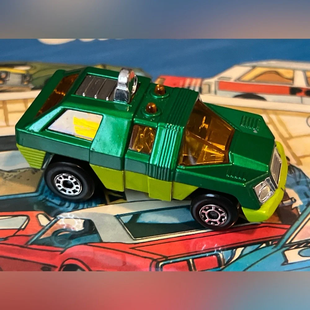 Vintage Matchbox Superfast No. 59 Planet Scout 1975 Green Lesney England
